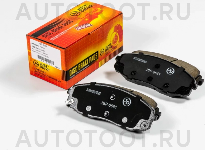 Колодки тормозные дисковые передние P30095 - Артикул JBP0661 - Производитель Just Drive - Фото, Отзывы, Цены