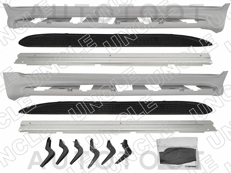 Подножки пластик, комплект R+L -  для TOYOTA LAND CRUISER