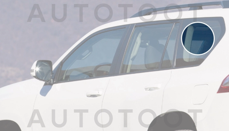 Стекло багажника боковое заднее левое с антеной -  для TOYOTA LAND CRUISER PRADO, LEXUS GX460