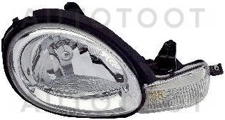 Фара правая+указатель поворота правый -  для DODGE NEON