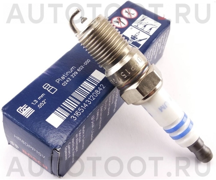 Свеча зажигания платинум1.8/2.0 -0242229652 BOSCH для FORD FOCUS