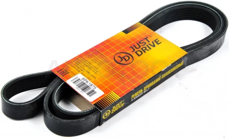Ремень поликлиновый JD - Артикул 6PK1875 - Производитель Just Drive - Фото, Отзывы, Цены