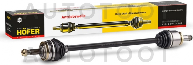 Привод правый в сборе -HF414305 Hofer для LADA (ВАЗ) 2110, LADA (ВАЗ) 2111, LADA (ВАЗ) 2112, LADA (ВАЗ) PRIORA