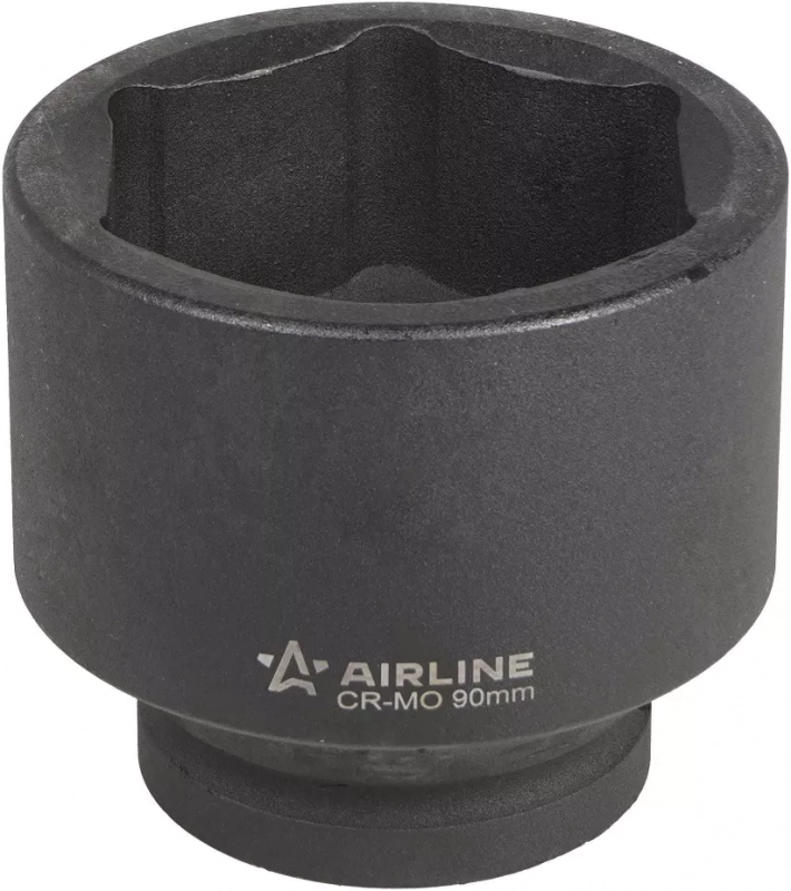 Головка ударная торцевая 1-1/2"DR шестигранная 90мм, L=110мм - Артикул ATAS712 - Производитель Airline - Фото, Отзывы, Цены