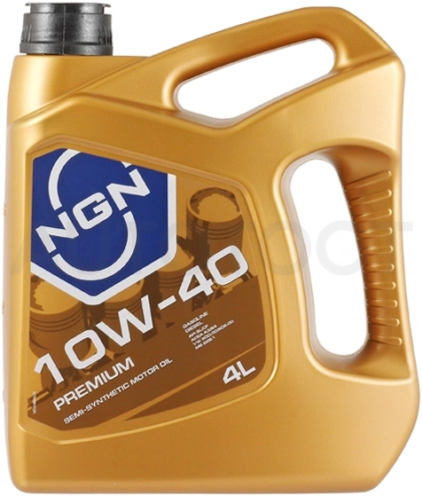 10W-40 PREMIUM SL/CF 4л полусинтетика - Артикул V172085306 - Производитель NGN - Фото, Отзывы, Цены