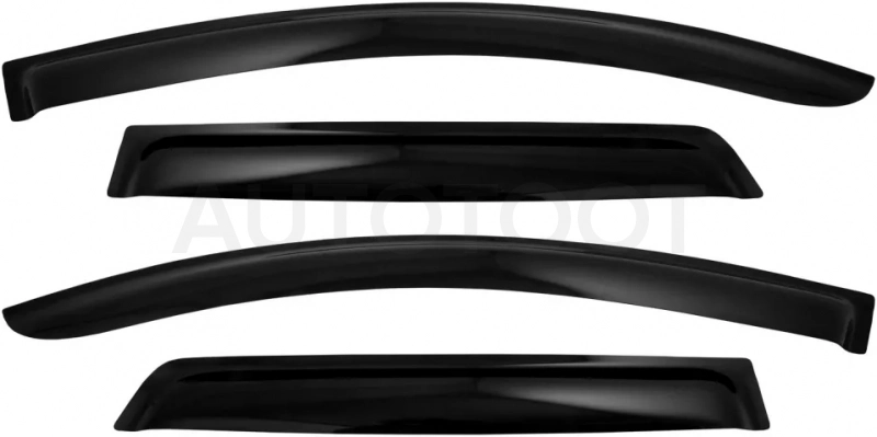 Дефлекторы боковых окон Nissan Qashqai, 2007-2013, 4ч., темный / Ниссан Кашкай - Артикул NLDSNIQAS0732 - Производитель Sim - Фото, Отзывы, Цены