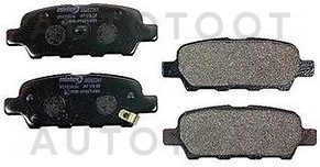 Колодки тормозные задние дисковые -  для NISSAN MURANO