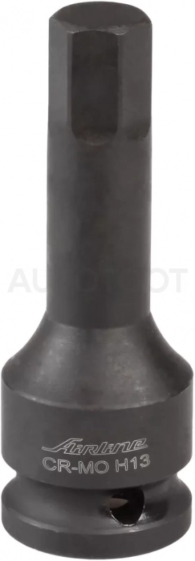 Головка ударная торцевая 1/2"DR внешний шестигранник H13, L=78мм
