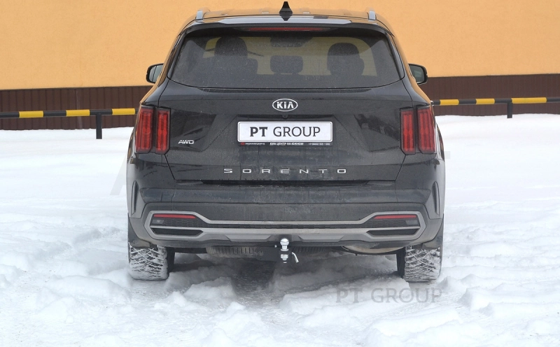 KIA Sorento 2021- ТСУ съемный квадрат, фаркоп - Артикул KSR991101 - Производитель PT Group - Фото, Отзывы, Цены