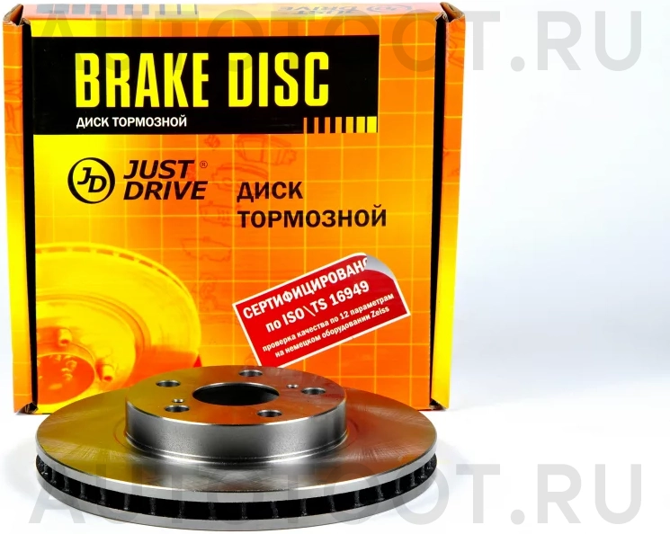 Диск тормозной передний DF4877 (255x25) 5 отв - Артикул JBD0067 - Производитель Just Drive - Фото, Отзывы, Цены