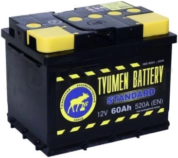 Аккумулятор TYUMEN BATTERY 60Ah 550A прямая полярность (+-)