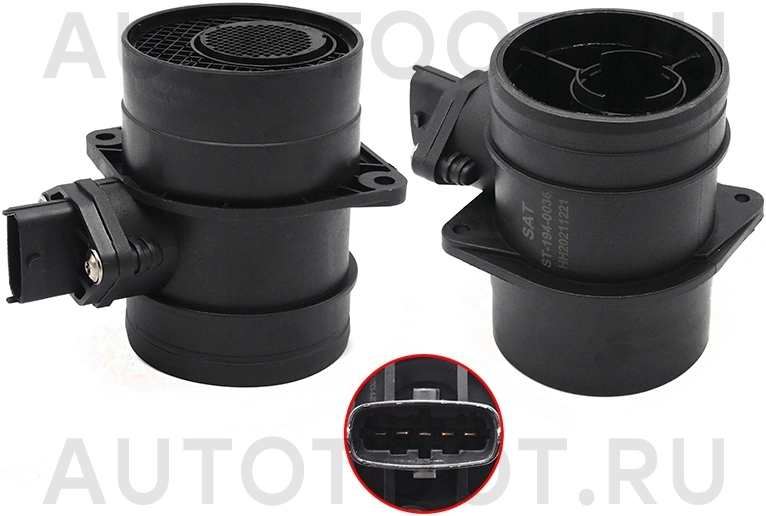 Расходомер воздуха 2.9 / 2.5 CRDi -ST1940036 Sat для HYUNDAI TERRACAN, HYUNDAI H1, KIA SORENTO