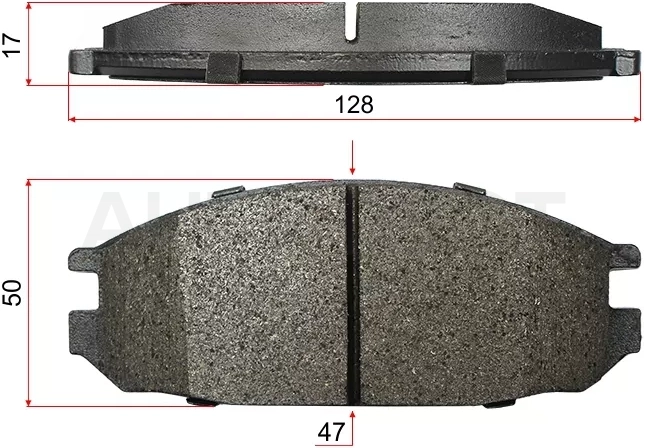 Колодки тормозные (Спереди=сзади) Nissan Patrol 87-97 / Safari 87-97 - Артикул STAY040NS909 - Производитель Sat - Фото, Отзывы, Цены