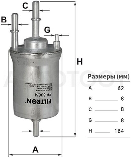 Фильтр топливный