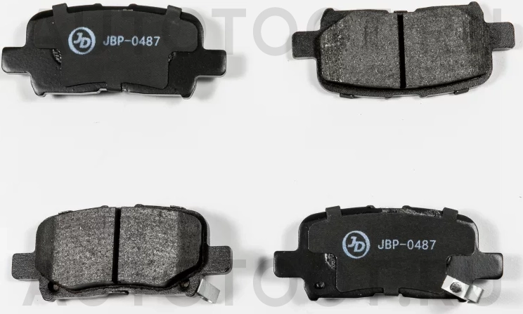 Колодки тормозные дисковые, задние - Артикул JBP0487 - Производитель Just Drive - Фото, Отзывы, Цены