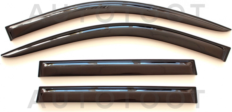 Ветровики, комплект 4 шт. -  для TOYOTA FUN CARGO, TOYOTA YARIS VERSO