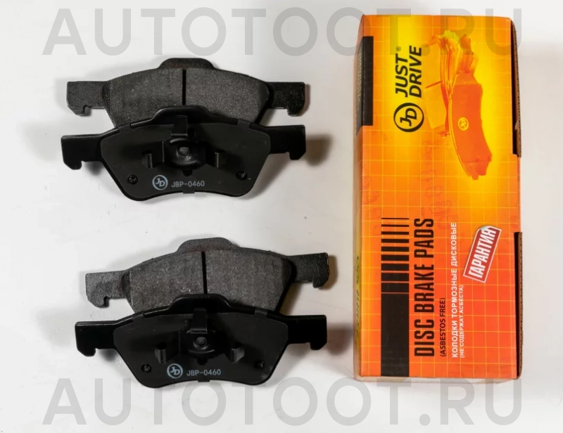 Колодки тормозные дисковые передние - Артикул JBP0460 - Производитель Just Drive - Фото, Отзывы, Цены