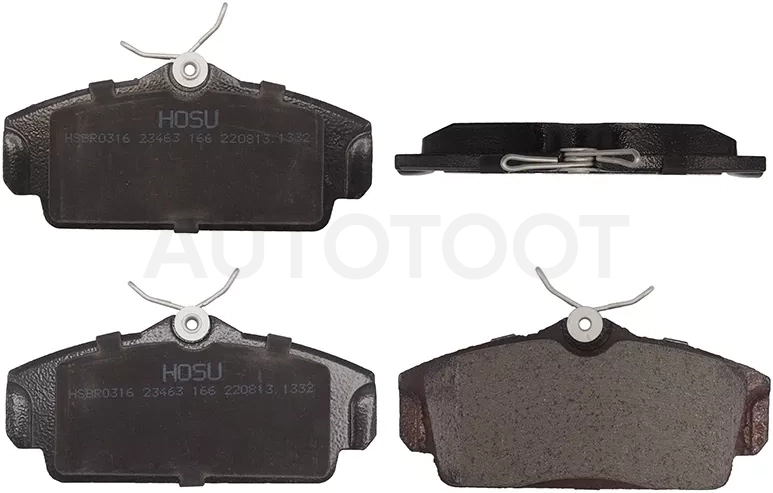 Колодки тормозные (Спереди) Nissan Almera 00-06 / Datsun on-DO 14-19 / Nissan Bluebird Sylphy 00-05