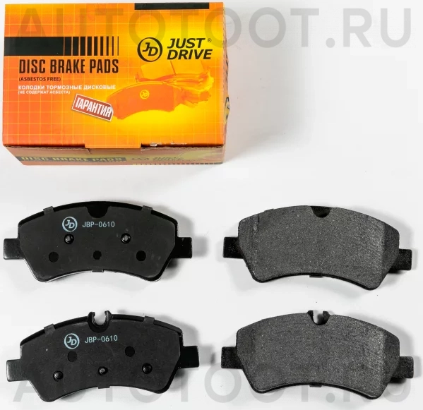 Колодки тормозные дисковые, задние - Артикул JBP0610 - Производитель Just Drive - Фото, Отзывы, Цены