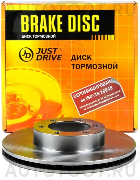 Диск тормозной передний DF4494 (338x28) 6 отв - Артикул JBD0028 - Производитель Just Drive - Фото, Отзывы, Цены