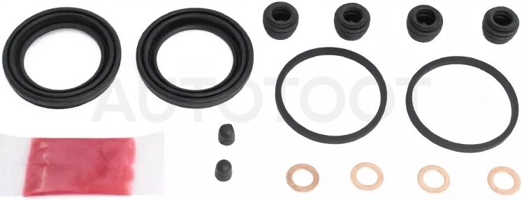 Ремкомплект тормозного суппорта FR HONDA FIT GE 07-12/SUBARU SAMBAR 02-12 (на 2 суппорта)