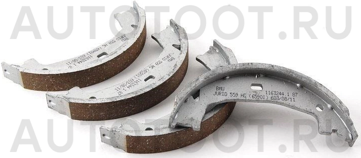 Колодки стояночного тормоза -0986487608 BOSCH для BMW 1SERIES, BMW 3SERIES