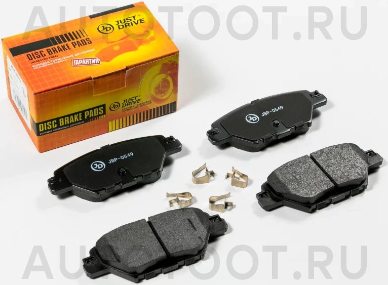 Колодки тормозные дисковые, задние - Артикул JBP0549 - Производитель Just Drive - Фото, Отзывы, Цены