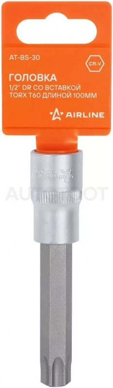 Головка торцевая 1/2" со вставкой TORX T60, L=100мм