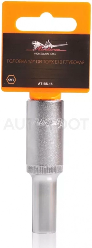 Головка торцевая 1/2" TORX E10 глубокая - Артикул ATBS15 - Производитель Airline - Фото, Отзывы, Цены