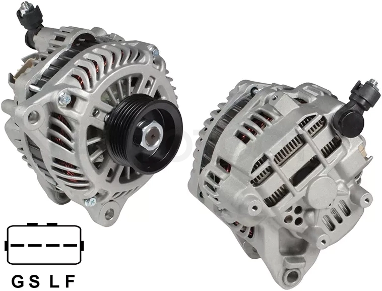 Генератор MMC OUTLANDER 2.4 03-08/GRANDIS 2.4 03-10 4G69 12V 110A