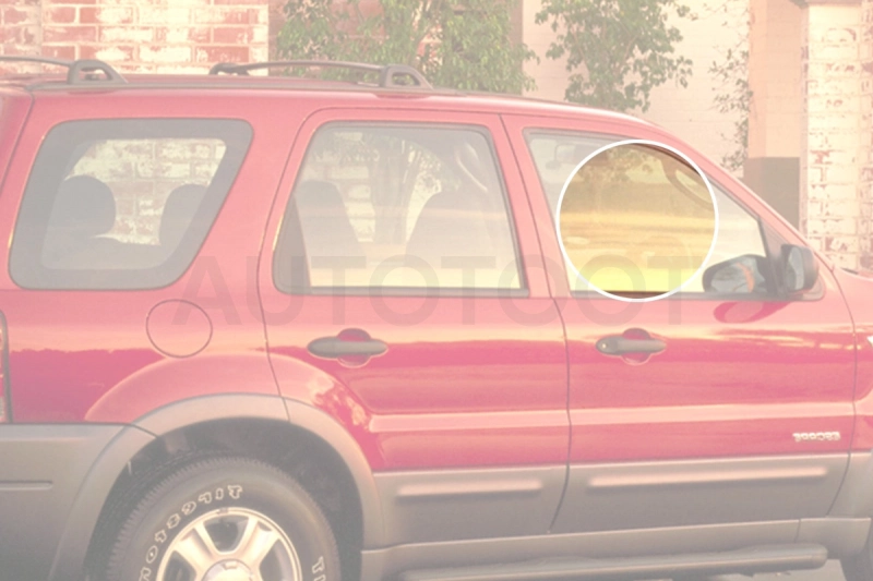 Стекло переднее правое опускное -  для MAZDA TRIBUTE, FORD ESCAPE, FORD MAVERICK