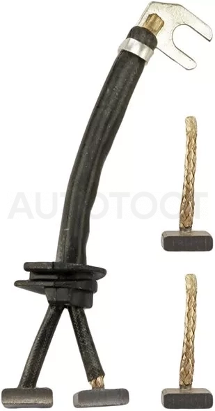 Щетка генератора/стартера 4 шт. NISSAN X-TRAIL T31/TIIDA C11/QASHQAI J10/BLUEBIRD SYLPHY G11 08-13 VQ25DE