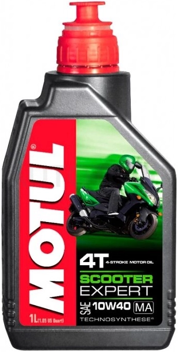 10W-40 масло четырехтактное Motul Scooter Expert 4T MA 1л.