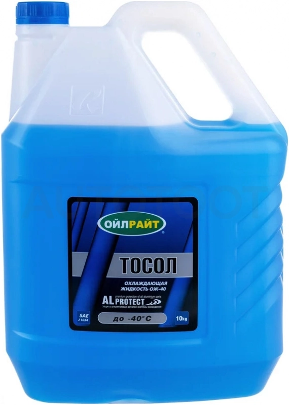Тосол готовый Oilright 10л