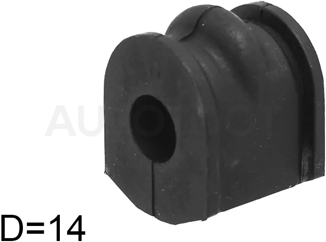 Втулка стабилизатора Nissan AD 99-08 / Sunny 90-00 (14,00) - Артикул ST5624358Y10 - Производитель Sat - Фото, Отзывы, Цены