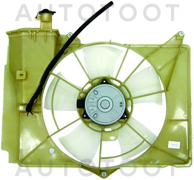 Диффузор радиатора охлаждения (рамка+мотор+вентилятор) 1/2NZ -STTYA12010 Sat для TOYOTA PROBOX, TOYOTA SUCCEED, TOYOTA VITZ, TOYOTA YARIS