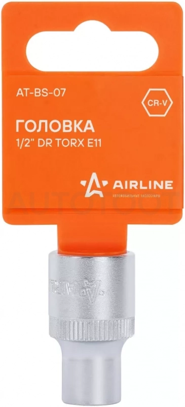 Головка торцевая 1/2" TORX E11 - Артикул ATBS07 - Производитель Airline - Фото, Отзывы, Цены