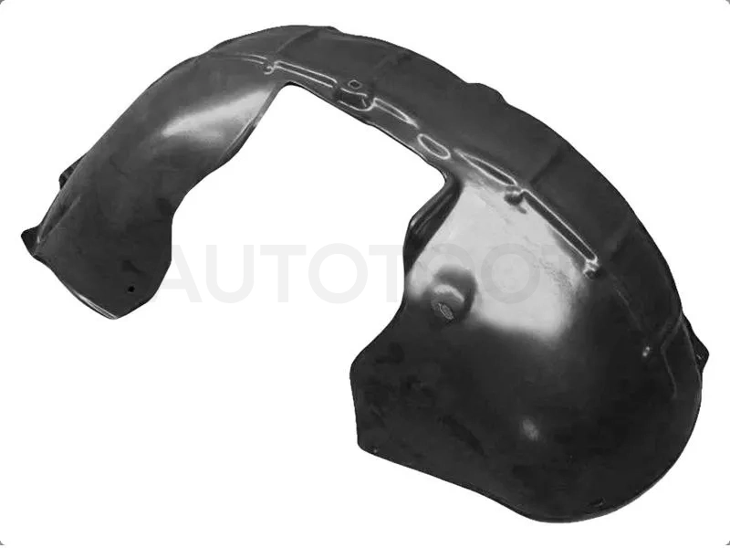 Подкрылок Skoda Octavia 04-13 (Спереди/ Справа/ задняя часть) - Артикул STSD26016LA1 - Производитель Sat - Фото, Отзывы, Цены