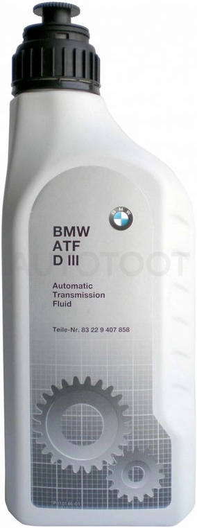 ATF Масло трансмиссионное АКПП BMW ATF D3, 1л - Артикул 83229407858 - Производитель BMW - Фото, Отзывы, Цены