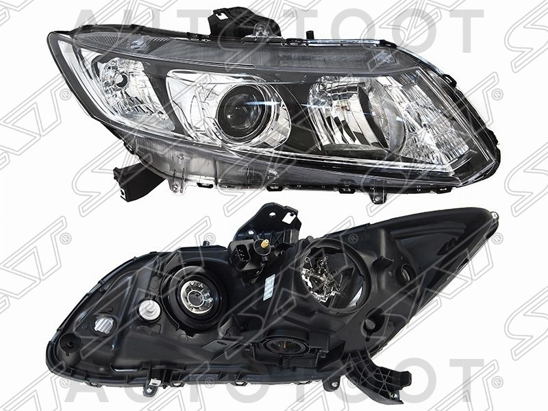 Фара правая под ксенон -  для HONDA CIVIC