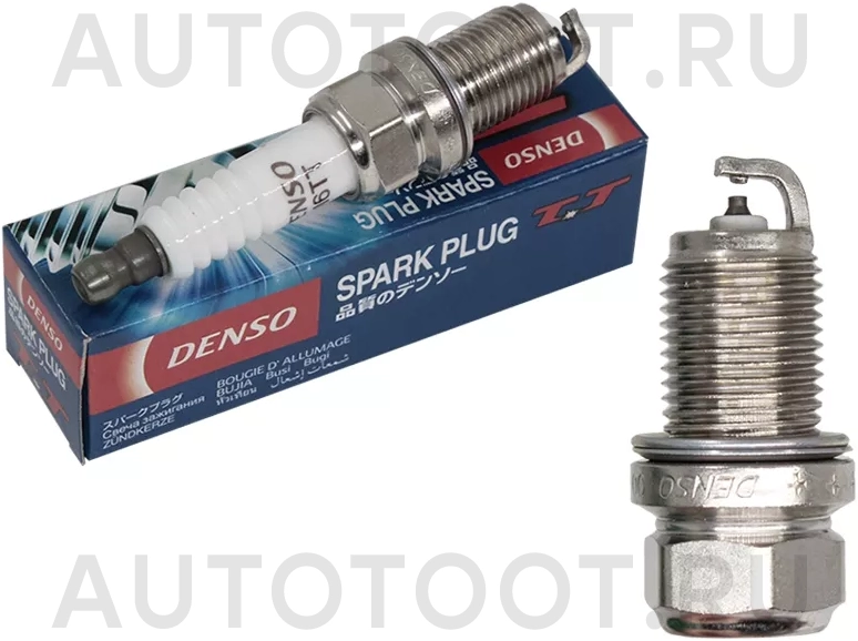 Свеча зажигания CHEVROLET AVEO/DAEWOO MATIZ/SSANGYOUNG ACTION/KORANDO/REXTON - Артикул Q16TT - Производитель Denso - Фото, Отзывы, Цены