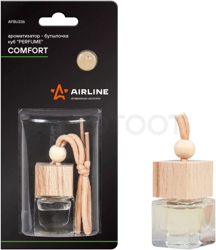 Ароматизатор-бутылочка куб "Perfume" COMFORT - Артикул AFBU236 - Производитель Airline - Фото, Отзывы, Цены
