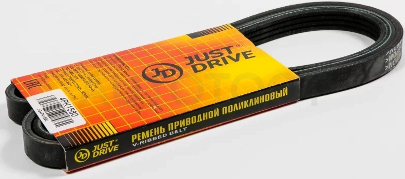 Ремень поликлиновый JD - Артикул 4PK1580 - Производитель Just Drive - Фото, Отзывы, Цены