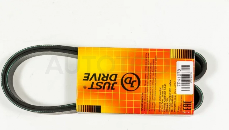 Ремень поликлиновый JD - Артикул 7PK1078 - Производитель Just Drive - Фото, Отзывы, Цены
