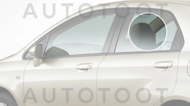 Стекло заднее левое опускное -  для HONDA FIT ARIA
