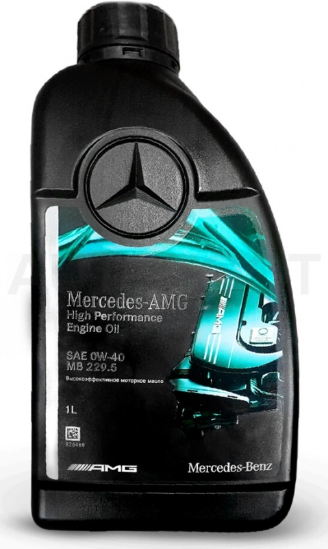 0W-40 моторное масло Mercedes 229.5 AMG 1л. - Артикул A0009898301BMG6 - Производитель Mercedes - Фото, Отзывы, Цены