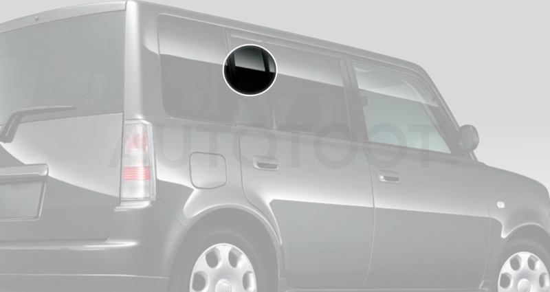 Стекло форточки (уголок) задней правой двери -  для TOYOTA BB