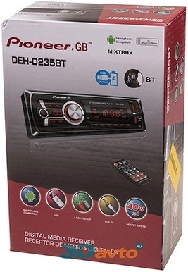 Pioneer Автомагнитола Pioneer.GB DEN-D235 ВТ - Артикул PIONEERGB235 - Производитель Pioneer - Фото, Отзывы, Цены