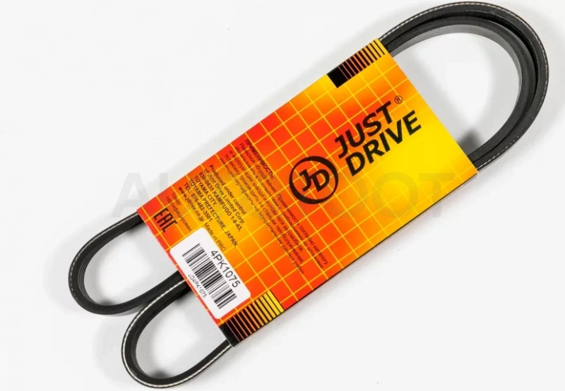 Ремень поликлиновый JD - Артикул 4PK1075 - Производитель Just Drive - Фото, Отзывы, Цены