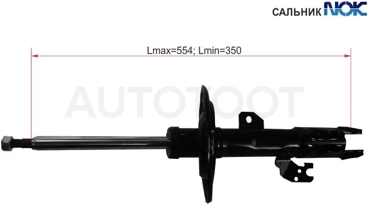 Стойка передняя Toyota Camry (XV30) 01-06 / Camry UAE/USA 01-06